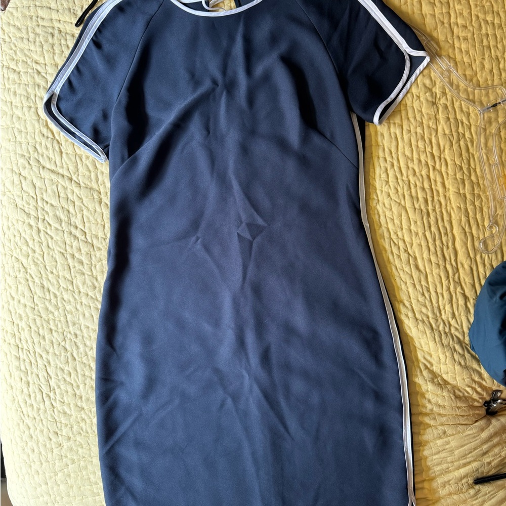 Banana republic Elegant Navy Blue Dress